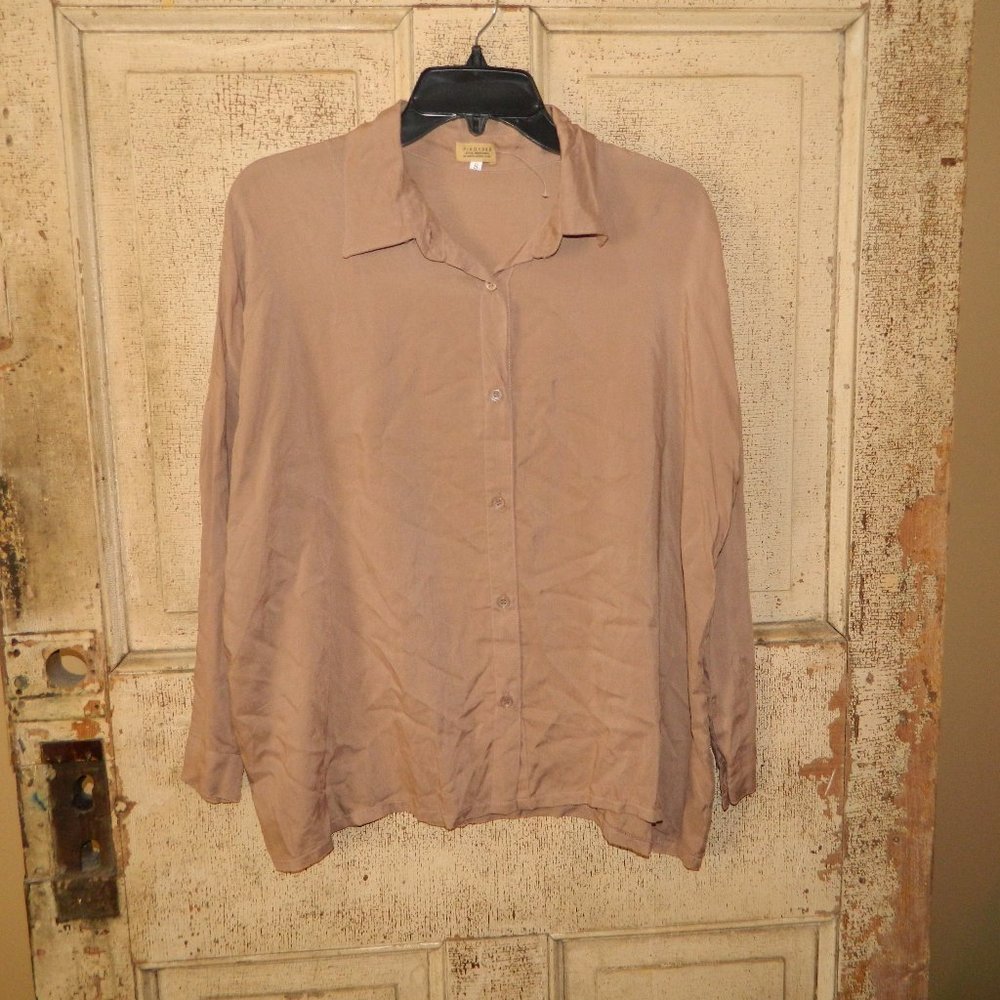 Piko 1988 Button Front Blouse Size Small (DD-51)